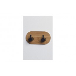 COLGADOR DOBLE BAÑO  BLACK...