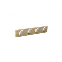 PERCHA PARED MADERA NATURAL...