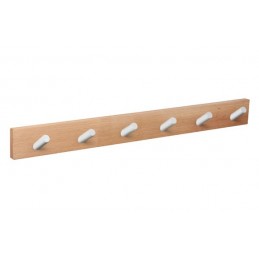 PERCHA PARED MADERA NATURAL...
