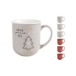 MUG NEW BON CHINA HOLLY...
