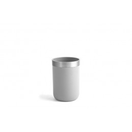 VASO PORTACEPILLO GRIS INOX...