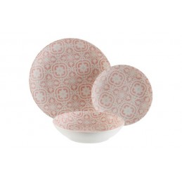 VAJILLA 18 PZS CIRYL ROSE...