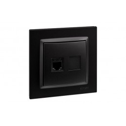 BASE TELEFONO EMPOTRAR NEGRO