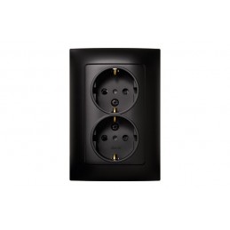 BASE ENCHUFE DOBLE SCHUKO...