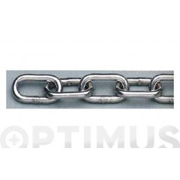 CADENA OVALADA DIN-766 INOX A4