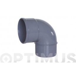 CODO MACHO-HEMBRA 87Âº PVC...
