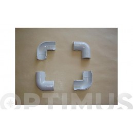 CODO GRIS (15 UDS)