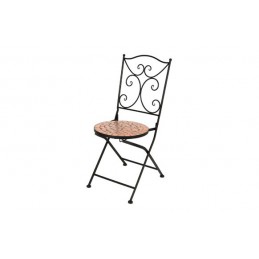 SILLA PLEGABLE BISTRO METALICA