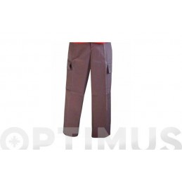 PANTALON 2 BOLSILLOS GRIS T 52