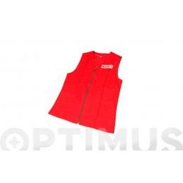 CHALECO ROJO CIFEC HOMBRE T XL