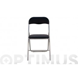 SILLA PLEGABLE NEGRO CON...