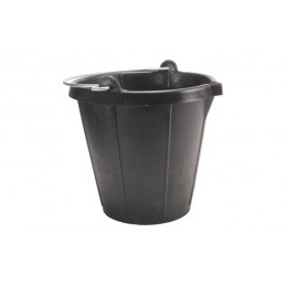 CUBO CONST OBRA 15LT PL NEGRO