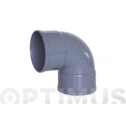 CODO EVACUACION PVC H-H
