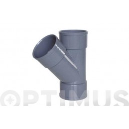 DERIVACION EVACUACION PVC H-H