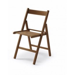 SILLA PLEGABLE DE MADERA HAYA