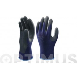 GUANTE NITRILO FOAM AZUL