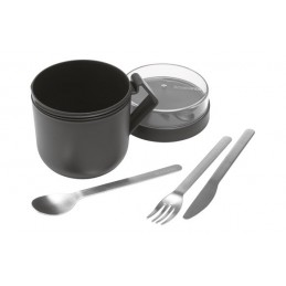TAZA CON TAPA HERMETICA 0,6 L