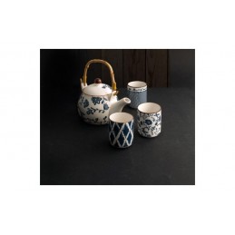 JUEGO CAFE PORCELANA SET 5 PZS