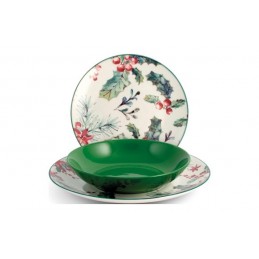 VAJILLA 18 PZAS PORCELANA...