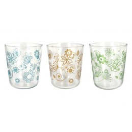 VASO DECORADO PACK 3 UDS