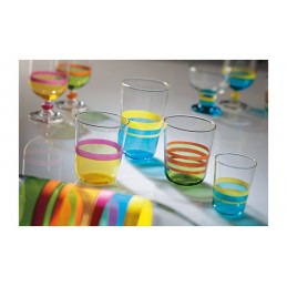 VASO AGUA DECORADO PACK 3 UDS