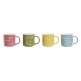 MUG PORCELANA DECORADO...
