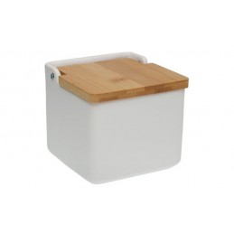 SALERO CERAMICA TAPA BAMBU