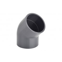 CODO PVC PRESION H-H 45Âº