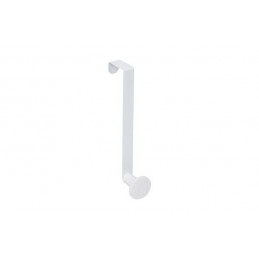 GANCHO PUERTA POMO BLANCO