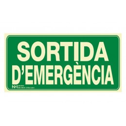 SEÃ‘AL SORTIDA EMERGENCIA PVC