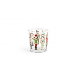 VASO DECORADO SET 3 U NAVIDAD