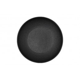 PLATO PORCELANA NEGRO FOSIL