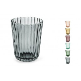 VASO VIDRIO COLOR GRABADO...