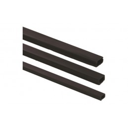 MINICANALETA ADHESIVA NEGRO