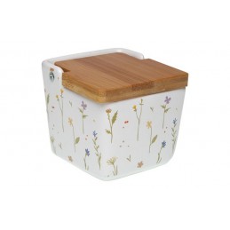 SALERO CERAMICA TAPA BAMBU...