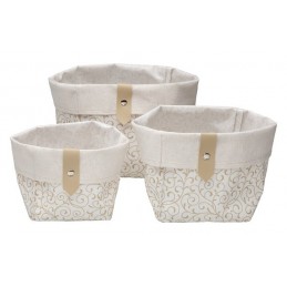 CESTAS CUADRADAS SET 3 UDS