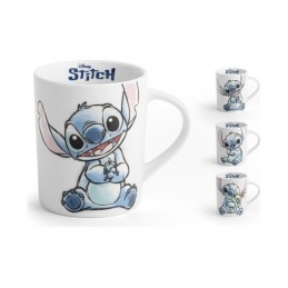 MUG PORCELANA STITCH SKETCH