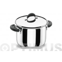 OLLA RECTA CON TAPA INOX...
