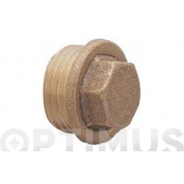 TAPON CIEGO MACHO LATON 3/8"