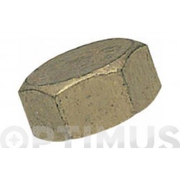 TAPON CIEGO HEMBRA LATON 1"