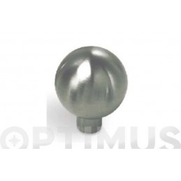 POMO METALICO NIQUEL CEPILLADO