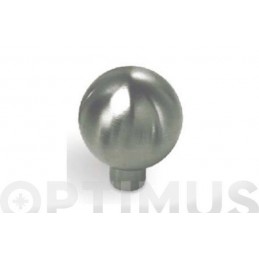 POMO METALICO NIQUEL CEPILLADO