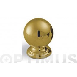 POMO METALICO DORADO