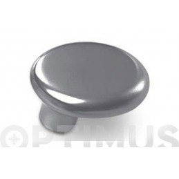 POMO METALICO NIQUEL CEPILLADO