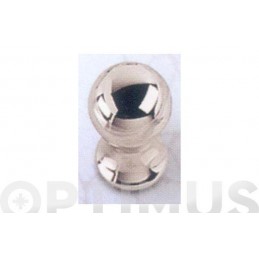 POMO METALICO NIQUEL CEPILLADO