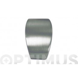 POMO METALICO NIQUEL CEPILLADO