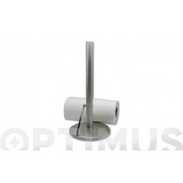 PORTARROLLOS COCINA PIE INOX
