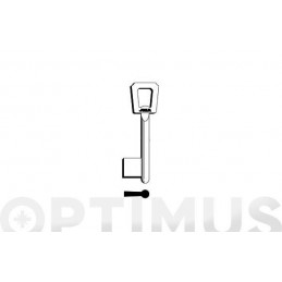LLAVE GORJA LATON MACHO 17G