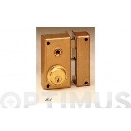 CERRADURA SOBREPONER 35- 6 D