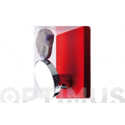 PERCHA CUADRADA MINI ROJO
